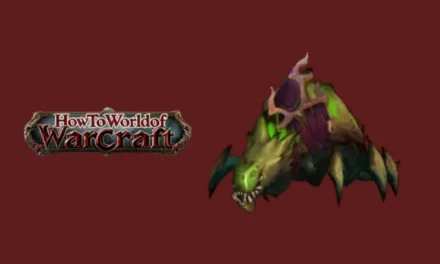 How to Get the Acidic Void Creeper Mount in WoW Quick