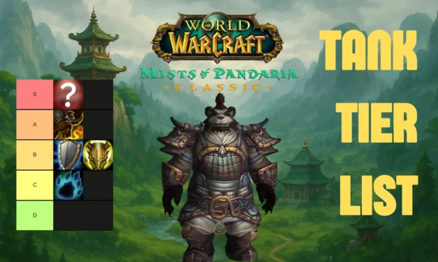 MoP Classic Tank Tier List – A New Challenger Joins the Fray