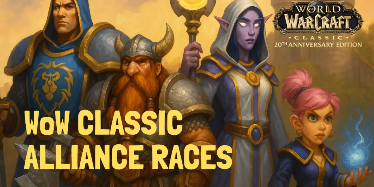 WoW Classic Alliance Races and Racial Abilities