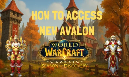 How to access New Avalon in Season of Discovery Phase 8