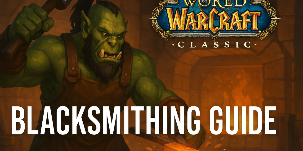WoW Classic Blacksmithing Guide 1-300