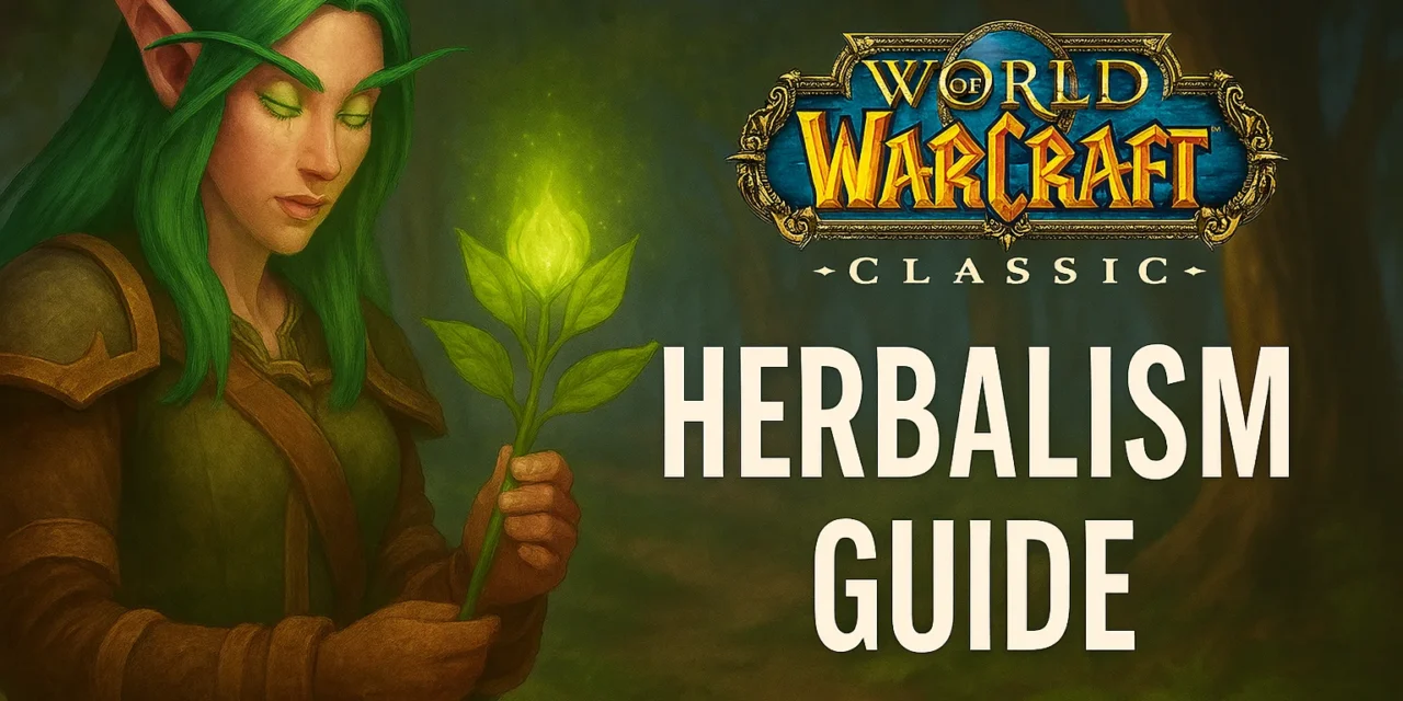 WoW Classic Herbalism Guide 1-300