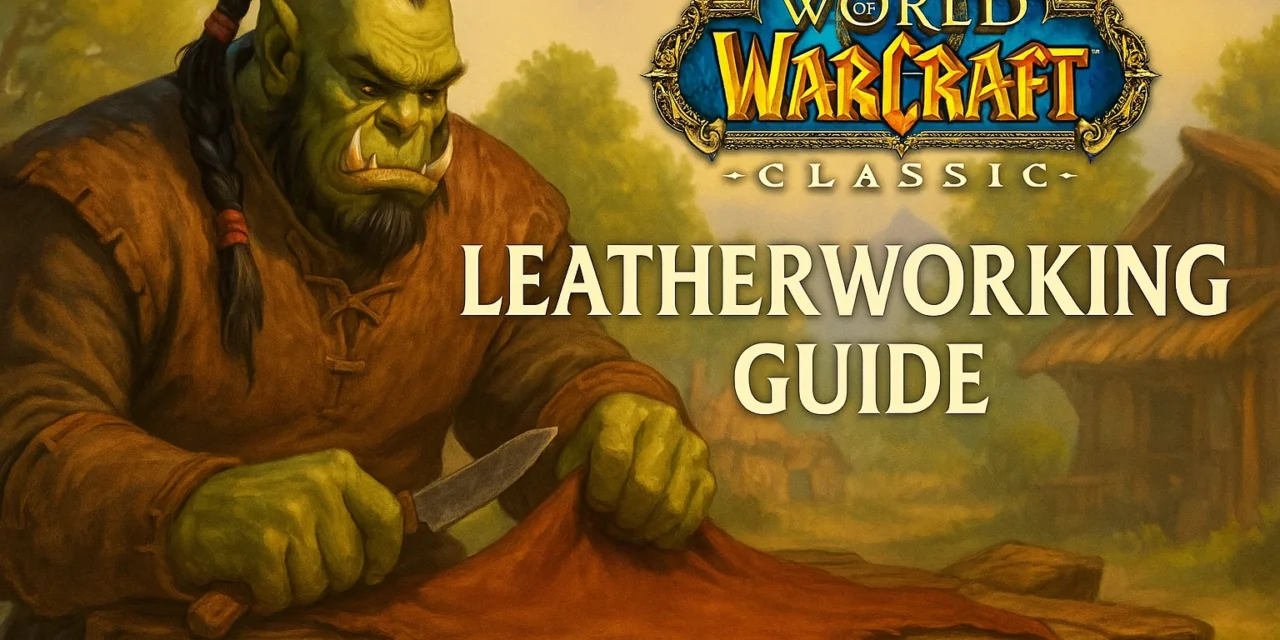 Wow classic leatherworking guide 1 300 howtoworldofwarcraft
