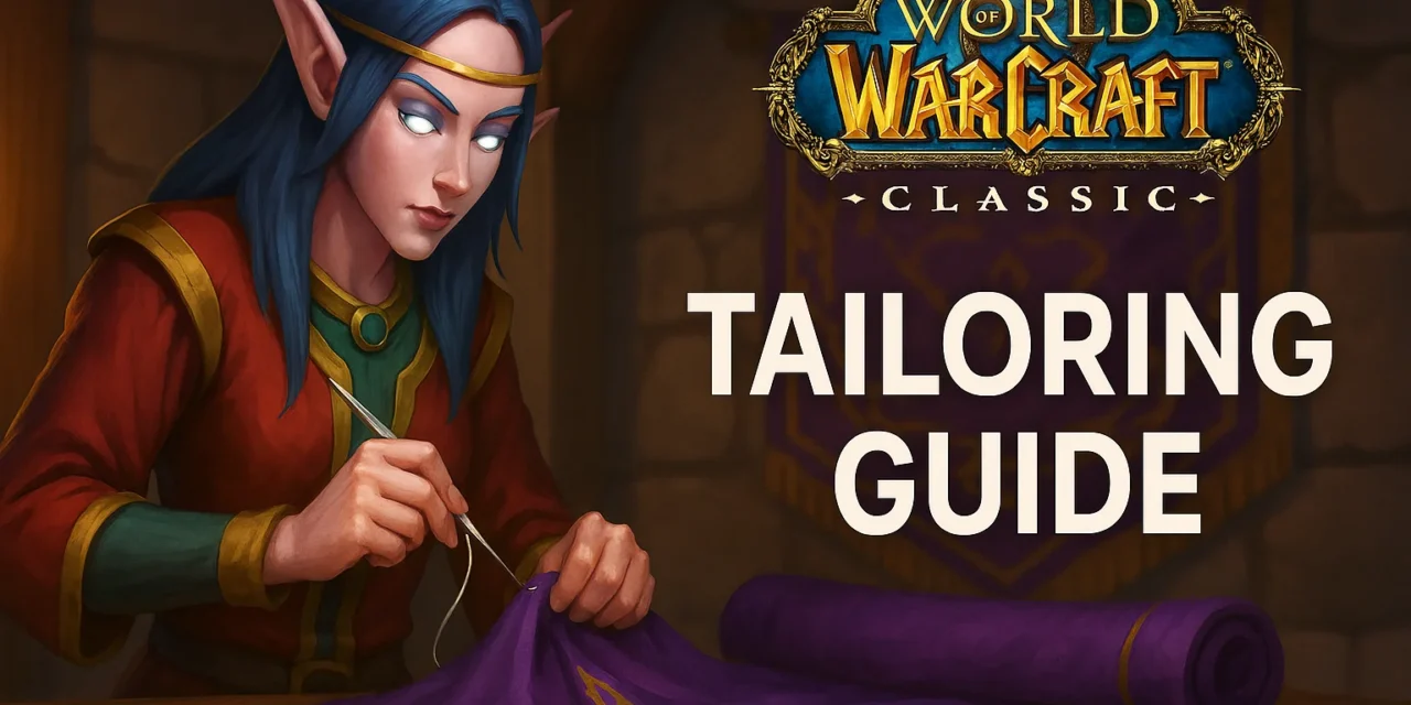 WoW Classic Tailoring Guide 1300 ⇒ HowtoWorldofWarcraft